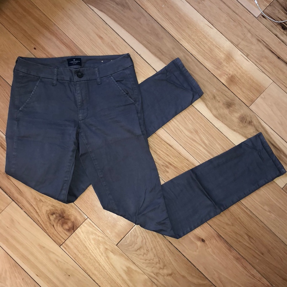 American Eagle gray slacks / pants
